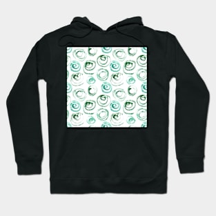 Dry brush swirls Hoodie